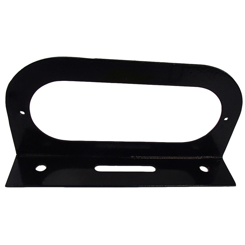 Car Truck Boat Trailer 6" Oval Brake Tail Light Box Heavy Duty Mounting Bracket