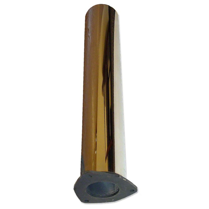 JDS449 chrome Exhaust Stack Fits John Deere