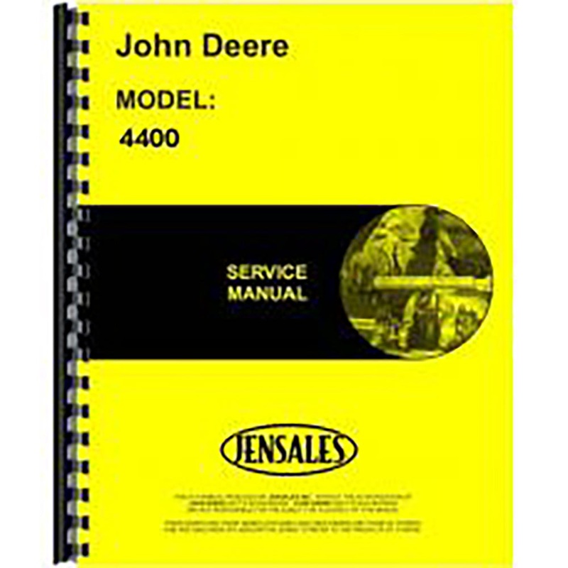 Service Manual Fits John Deere 4400