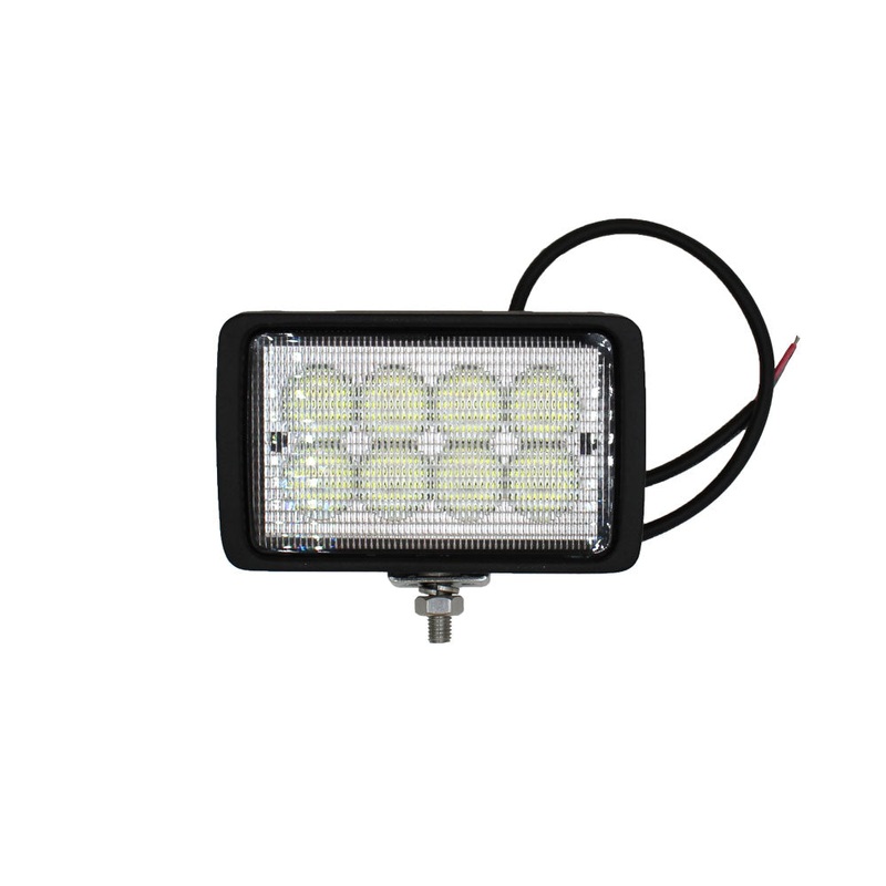92269C1 Rectangle LED Flood Work Lamp Fits Ford/New Holland 8670 8670A 8770