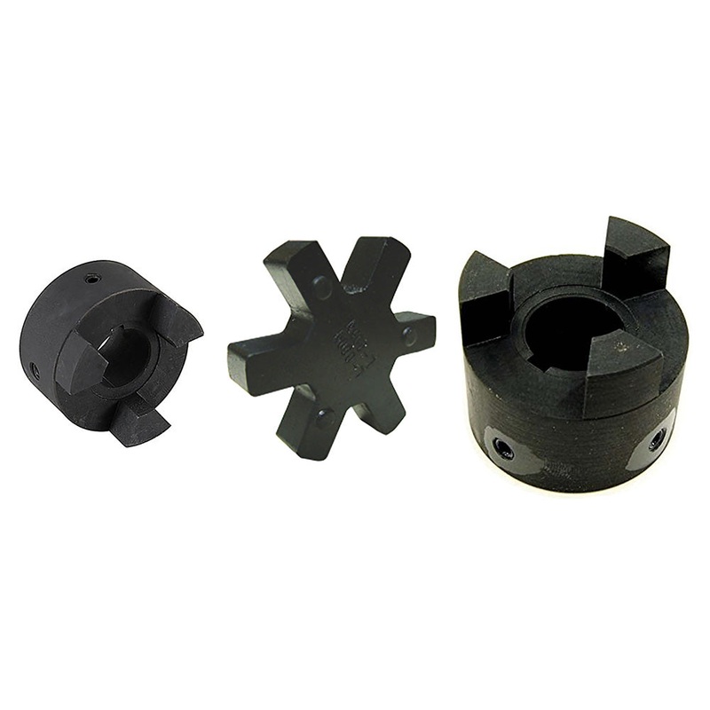 New L-095 Series L-Jaw Coupling Pair with NBR Spider Insert 1/2" to 1" Bore