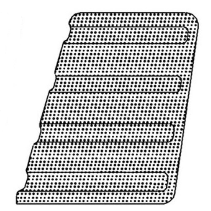 D5NN8150A & D9NN8A134AA RH Right Outer Grille & Side Panel Set Fits Ford Tractor