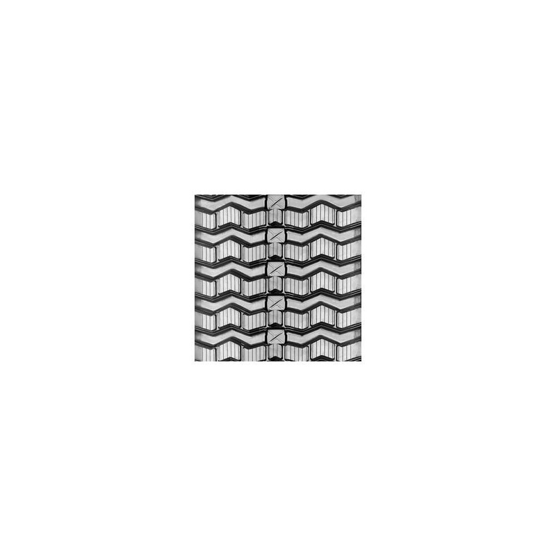 4008653Y6 - Rubber Track, Zig-Zag Tread Pattern (Y6), 400X86X53Y6 RTS TRACK