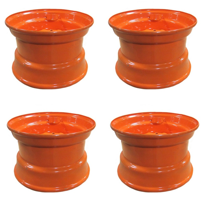 Four (4) 16.5X9.75X8 Wheel Rims Fits Bobcat S220 S250 S300 Skid Steers
