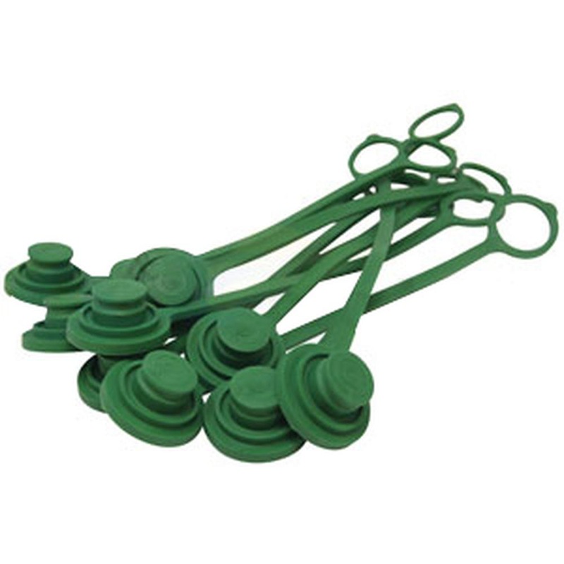 A-5205-4M-GR-P-AI - Green Dust Plug, 1/2"