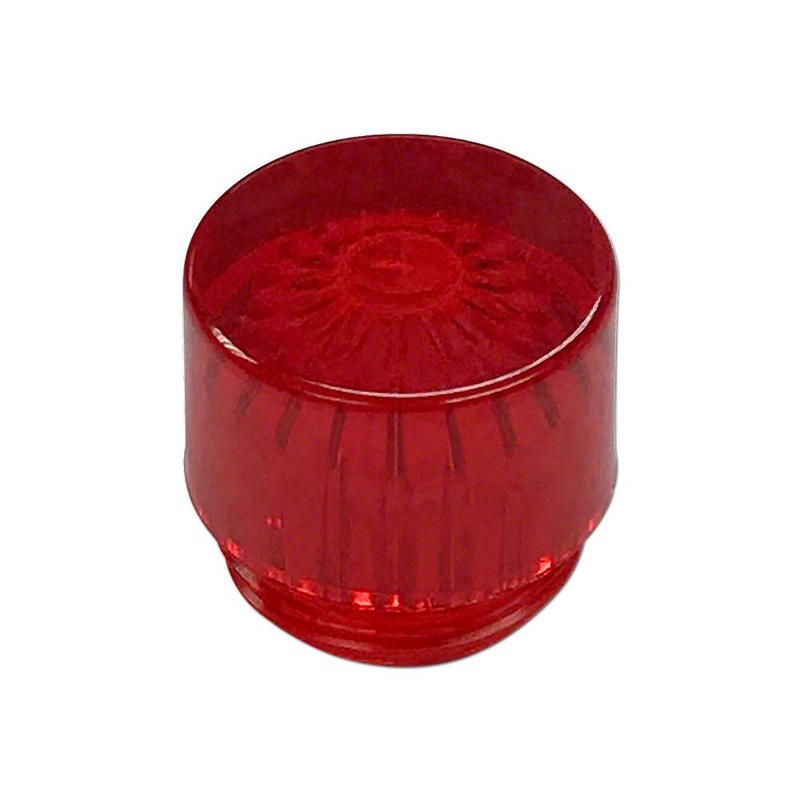 ABC3975 Red Flat Lens only for Dash Warning Light Fits Case