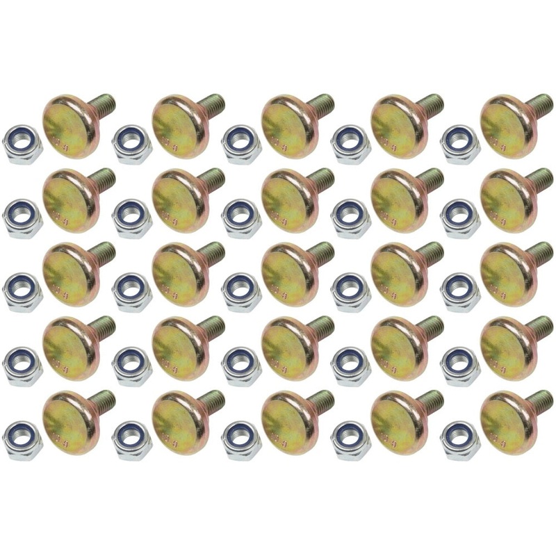 (25) Disc Mower Blade Bolt Kits 90081160 Fits Fahr SM2.17 SM2.21 SM2.24 SM3.24