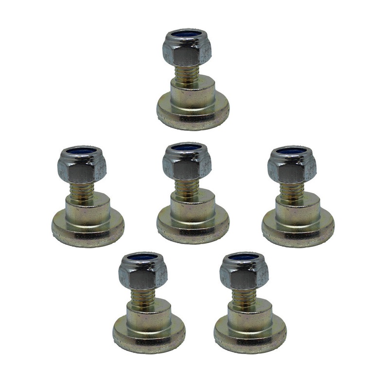 (6) Disc Mower Blade Bolt Kits 90081160 Fits Fahr SM2.17 SM2.21 SM2.24 SM3.24