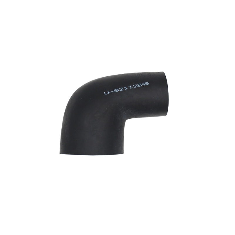 834/00666 Water Hose Elbow - Bottom Fits JCB Model(s): 1400B 1550B 1600B 1700B