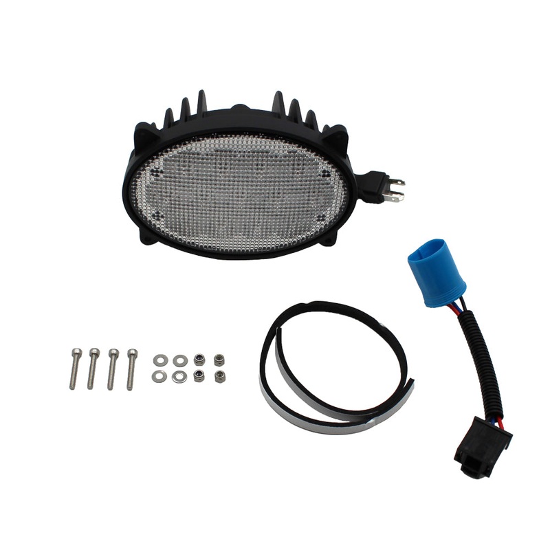 87106352 Oval LED Headlight Fits Case-IH AFX8010 5088 6088 7010 7088 7120