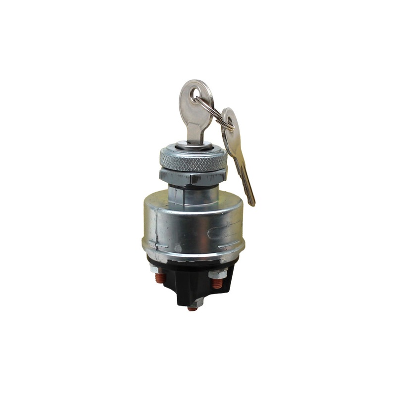A782979 Ignition Switch Fits John Deere Models 6/12V, Acc/Off/On/Start