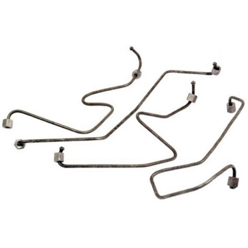 D9NN9A555BA Fuel Injector Line Pipe Kit 4 Cylinder Fits Ford 5600 5610 650 6600