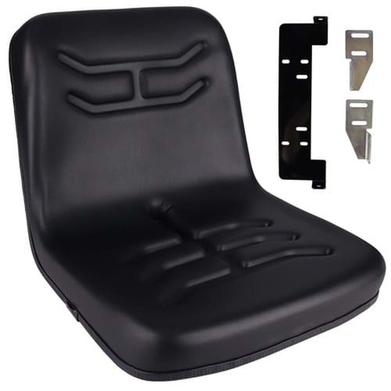 S8301174 Bucket Seat, Black Vinyl Fits AGCO