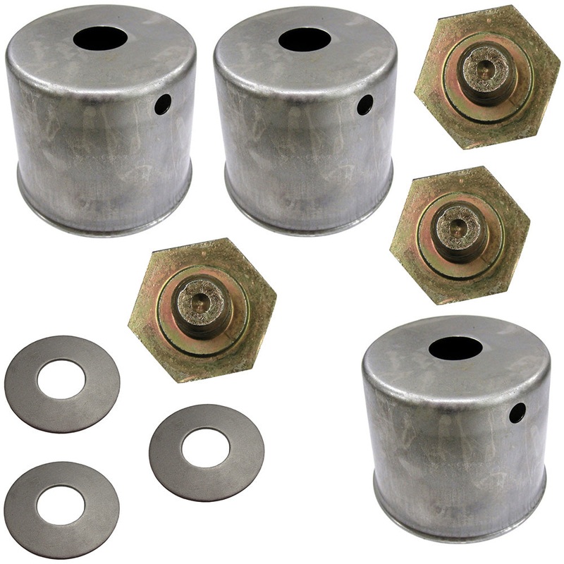 3 Blade Bolt Washer Dust Cap Kit Fits Kubota K5647-31312 K5651-34372 K5651-34352