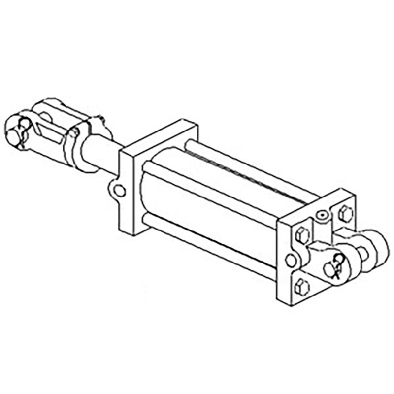 A-308ASAE25 3 X 8 Dbl Acting Cylinder, 2500 PSI