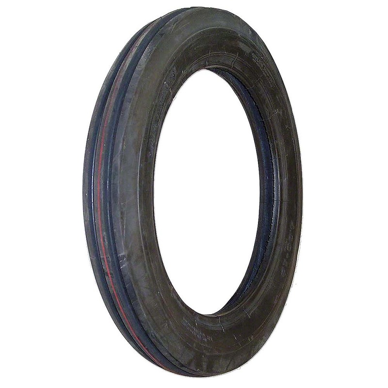 One New 4" X 19" Tire Multi rib 4 ply Fits Massey Ferguson Fits Massey HarrIS