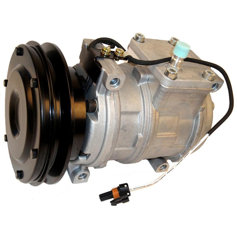 RE64024 Compressor Nippondenso 10PA17C Style Fits John Deere 5200 ++ Tractors