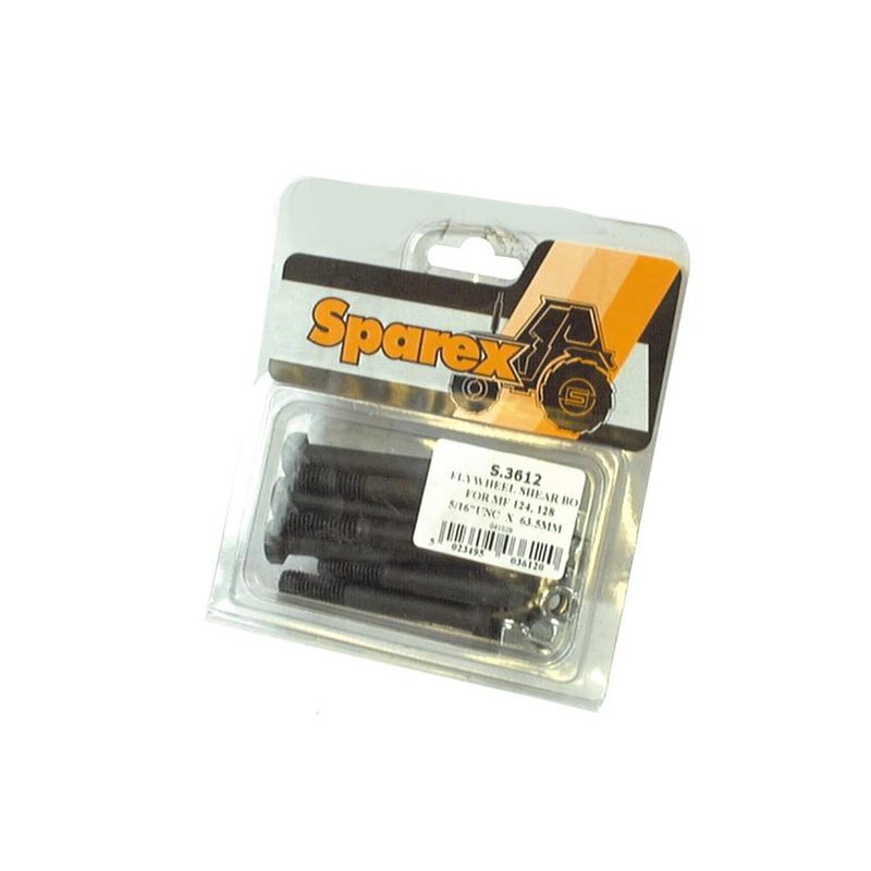 S.3612 Shear Bolt,   x 63.5mm (10 pcs. Agripak) Fits Massey Ferguson