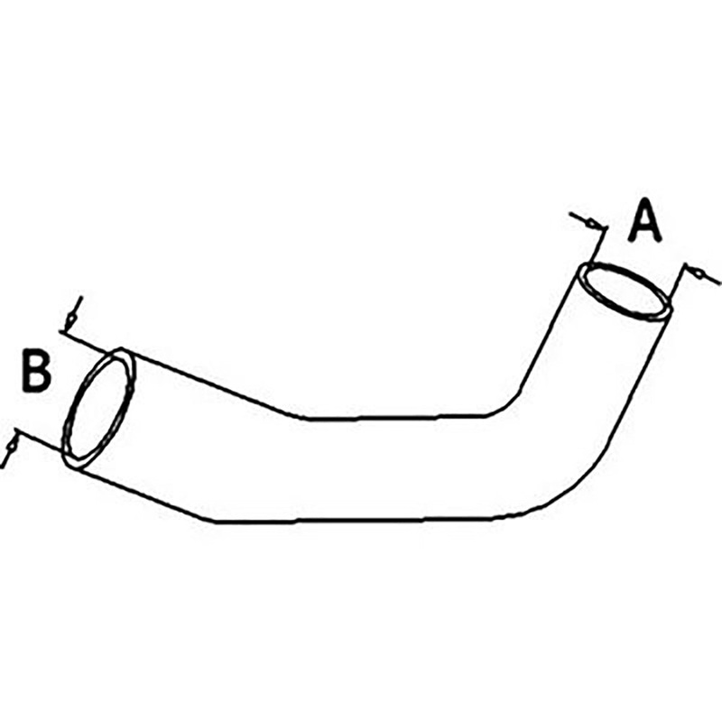 Upper Radiator Hose Fits John Deere 4050 4055 4455 4450 4250 4255 R88354