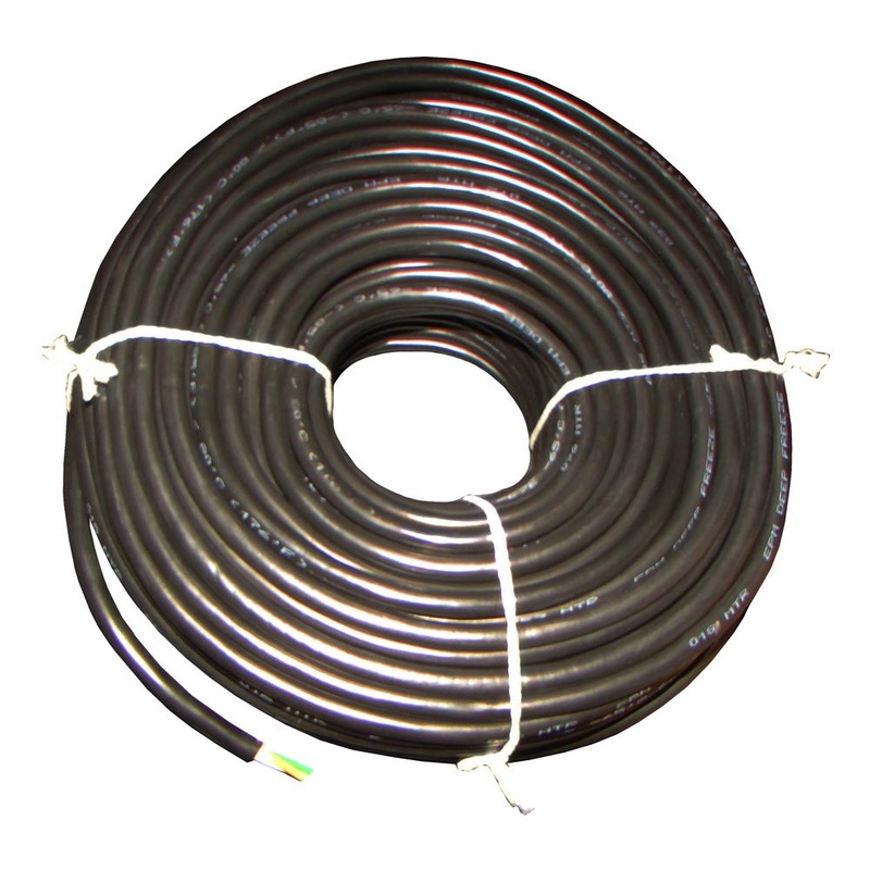14 Gauge 4-Conductor Black Wire Heavy Duty PVC Color Coded For Trucks/Buses