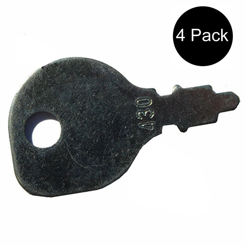 532122147 Four New Keys 532141226 Fits Husqvarna Fits Scag 48017-02