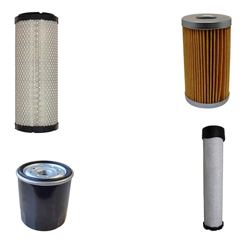 4 Pc. Filter Service Kit Fits New-Holland TC35A TC35D TC35DA TC40A TC40D TC40DA