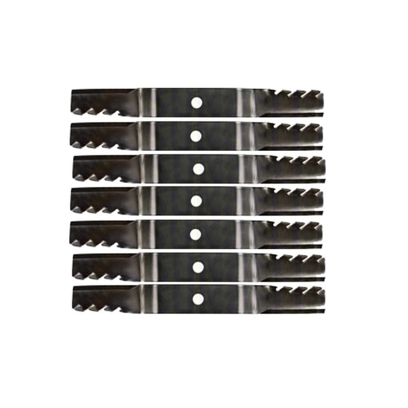 (7) Toothed Mower Blades Fits John Deere Fairway Mower Wide Are Mower TCU51118