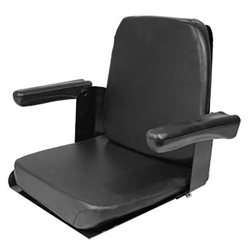 Complete Seat w/ Flip-up Arms Fits Allis Chalmers 7010 7030 7050 8010 CS140-1V