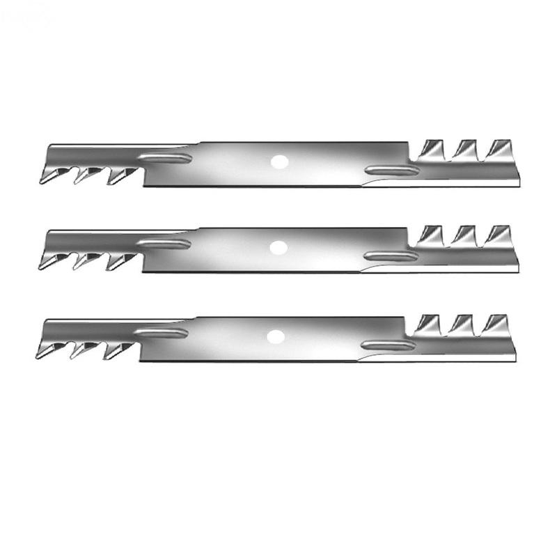 Toothed Mower Blades (3-pack) 52" Hustler Fastrack Mini Z, X-ONE I 396-704(3)