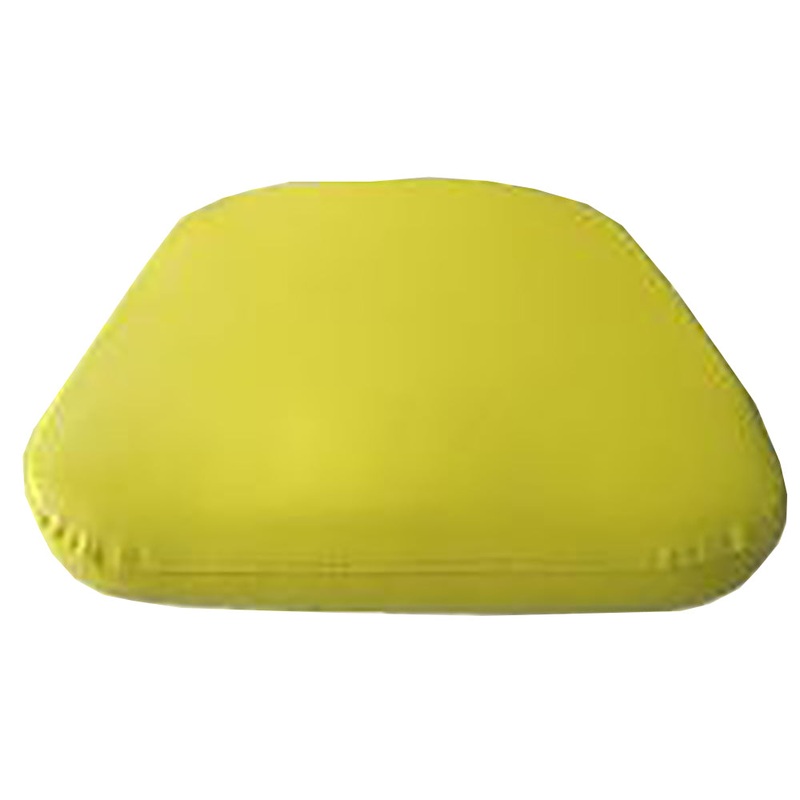 Yellow Vinyl Seat Cushion with Steel Base Fits John Deere Windrower 800 830