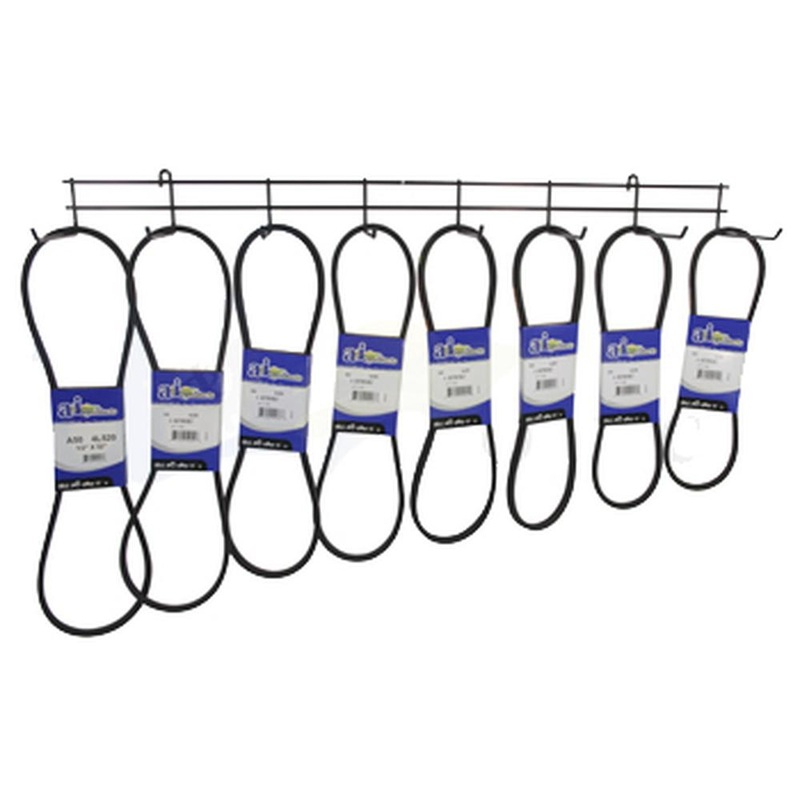 A-BR1-AI Belt Rack 36" 8 Hooks
