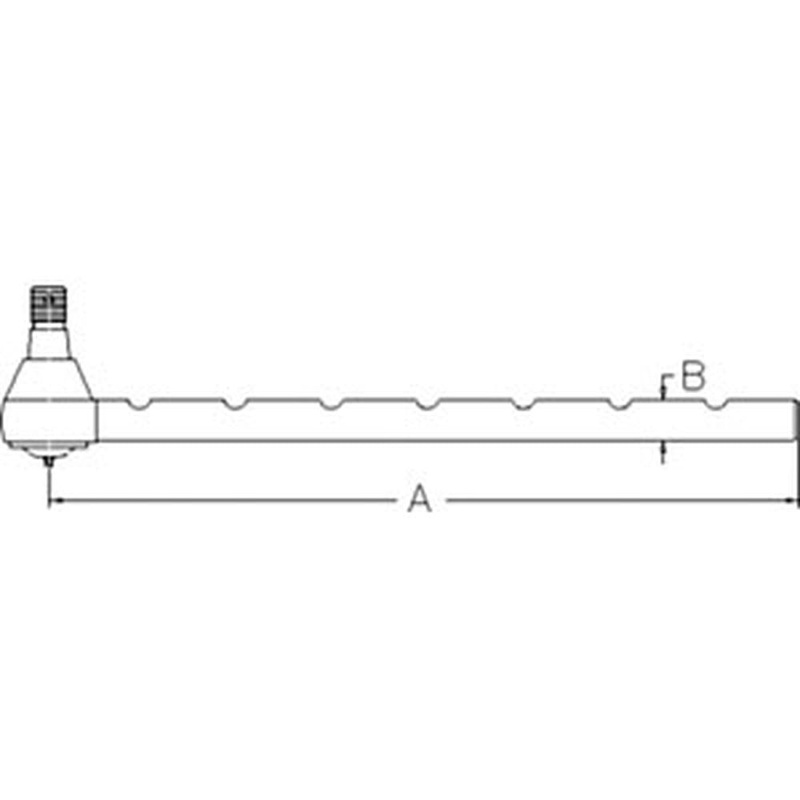 Long Tie Rod Fits 4835 5635 6635 7635 TL100 TL70 TL80 TL90 5178378 5178378-A