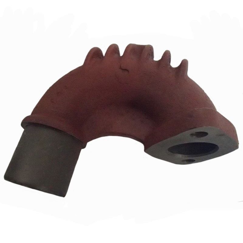 2-Bolt Flange Exhaust Elbow with Fins Fits 35X Dexta FE35 TEA20 TO35 724425M1