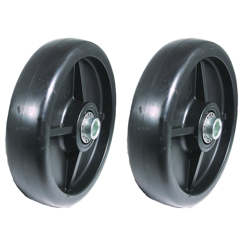 2 Mower Deck Wheel Fits John Deere 60" 425 445 455 755 855 AM107560 6"x 1 1/2