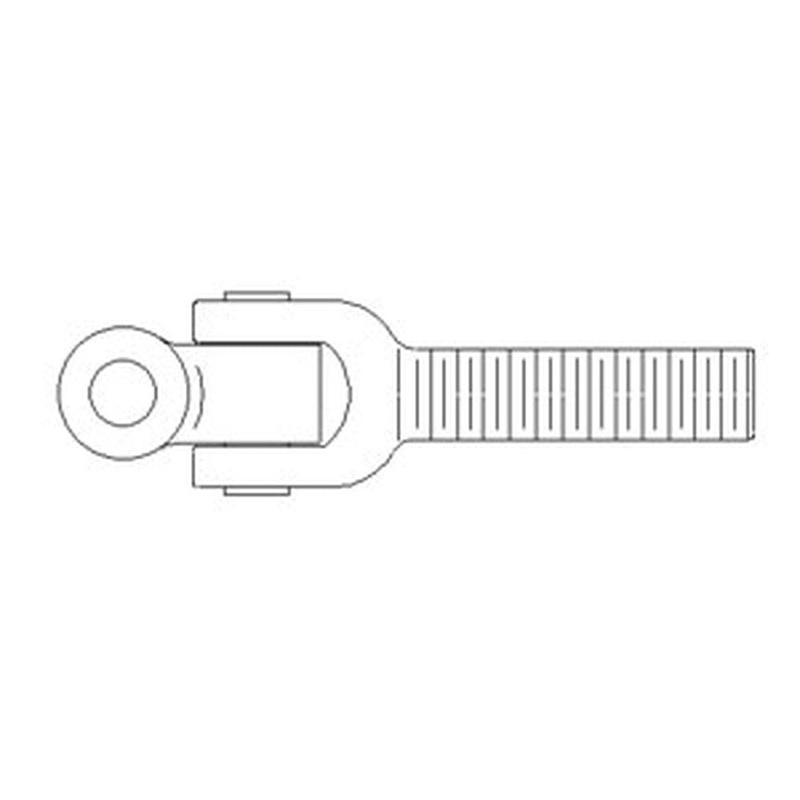 Front Center Link End Fits 4040 4050 4230 4240 4250 4320 4430 AR50643 AR50643-A