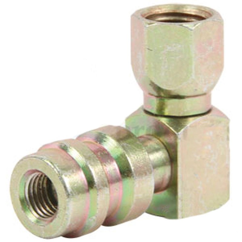 1/4" to R134A Adapter High Side 90 Degree Fits John Deere 4230 Fits Case IH