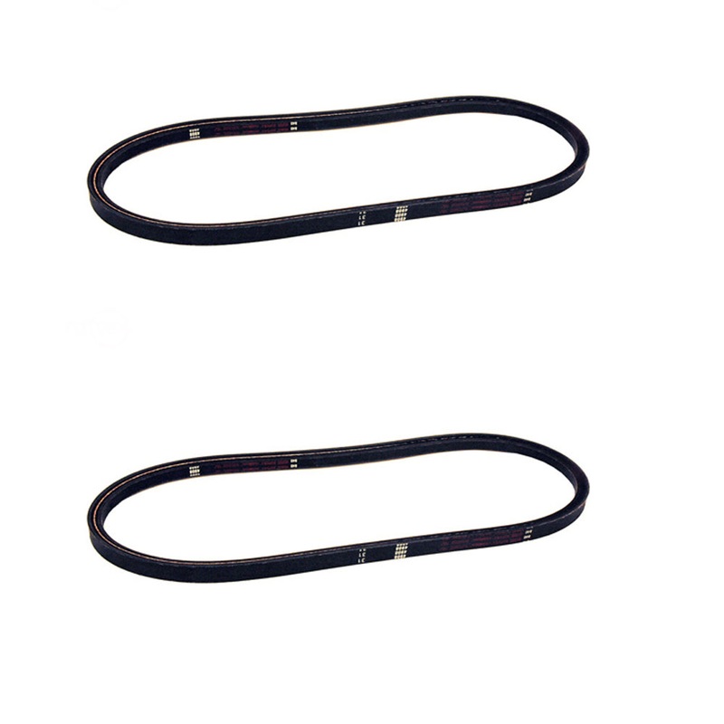(2 Pack) 381914 PTO Shaft & Clutch Drive Belts 381940 Fits Grasshopper 1622 612