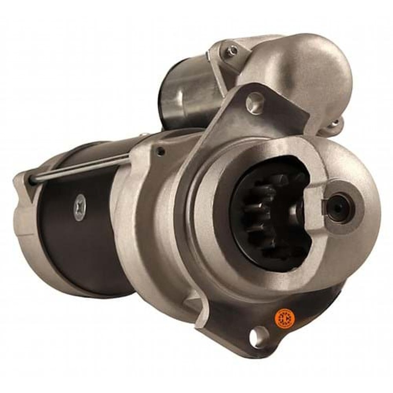 HF9800888 Starter - New, 12V, OSGR, CW, Fits Delco Remy Fits New Holland