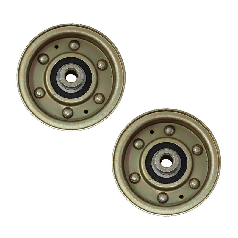 (2) Flat Idler Pulley fits MTD Fits Cub Cadet 756-04224 756-0981 756-0981AR