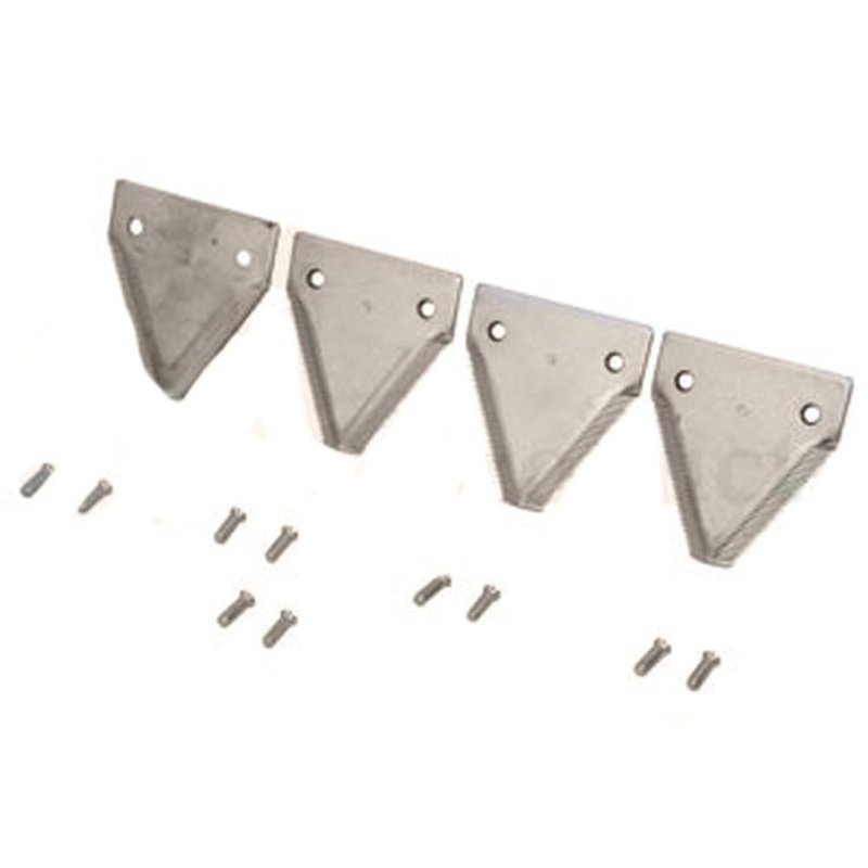 711-003 New 12 Gauge Serrated Chrome Top Sickle Section Fits John Deere Combine