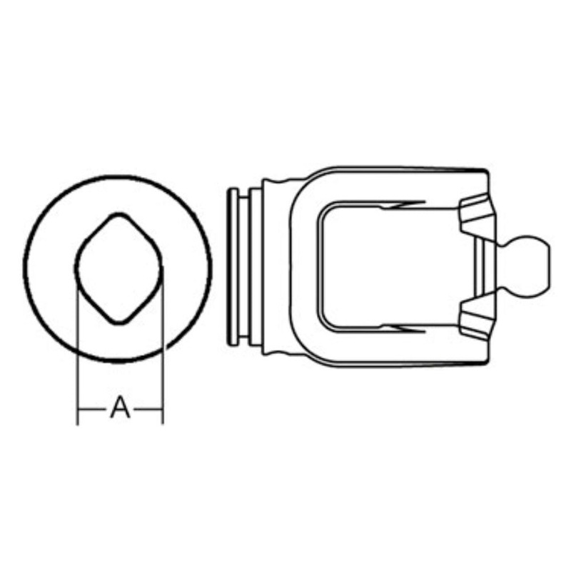 A-6582340-AI INNER TUBE YOKE