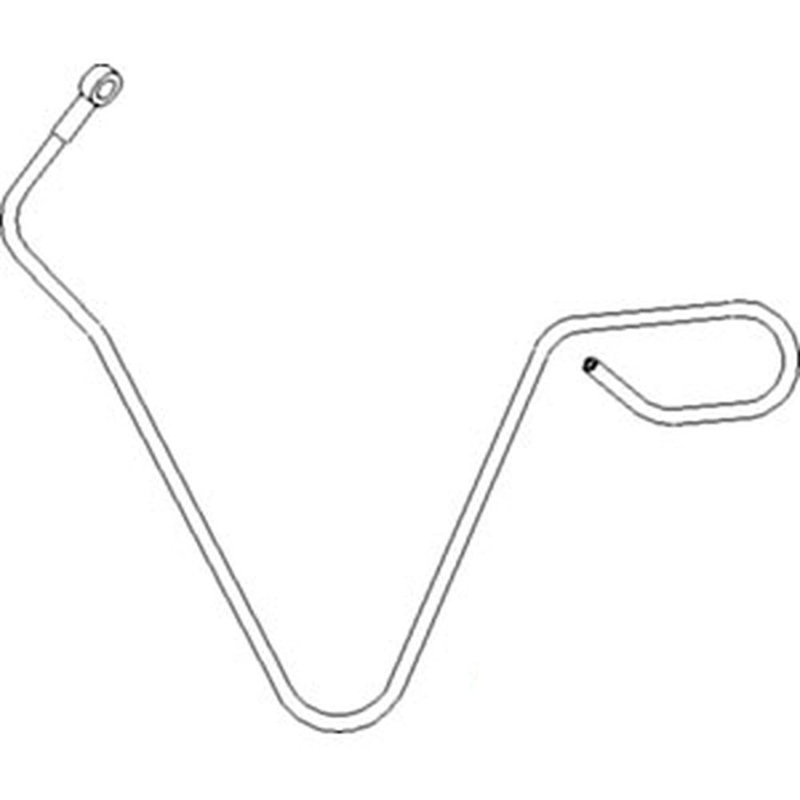 278703R11 #2 Cylinder Pipe Fuel Injection Line Fits Case-IH Tractor 460 560 606