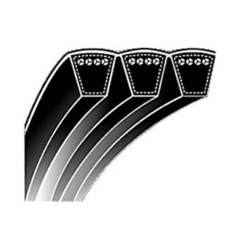 855312 Classical Banded V-Belt 5/8" x 63" OC Length & 13/32" Depth w/o Band