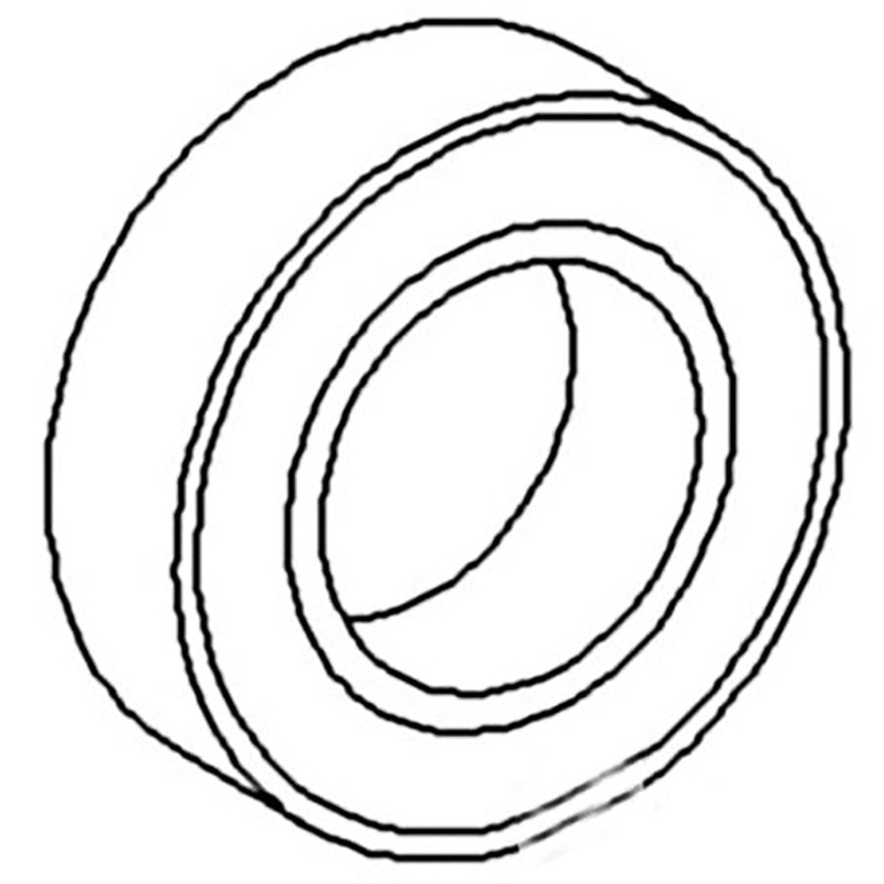 1210SSL Universal Fit Flat Edge Ball Bearing 6200 Series 0.787" Wide 3.543" OD