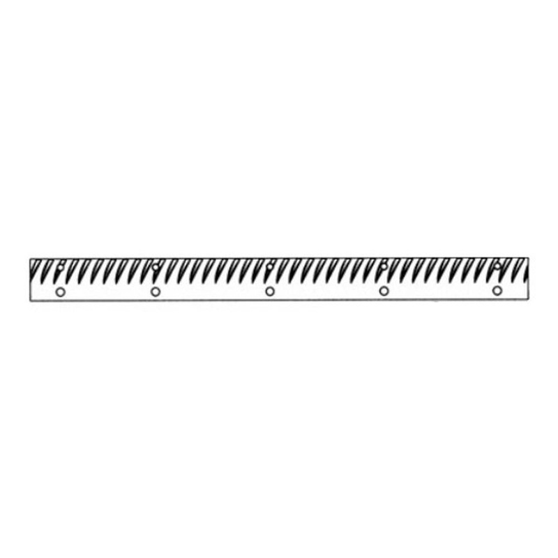 V12065C Chrome Angle Cylinder Bars (2 Rows of Holes) Fits John Deere Combine
