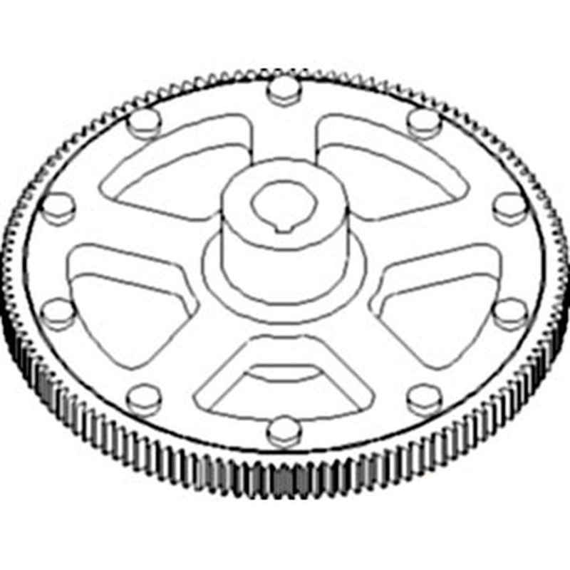 1321537C92 New Flywheel Fits Case-IH Combine Models 1660 1680 2188 2344 +