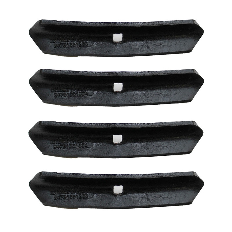(4 Pk) S32-0001 1-3/8 Inch X 6MM Reversible Danish Cultivator Point