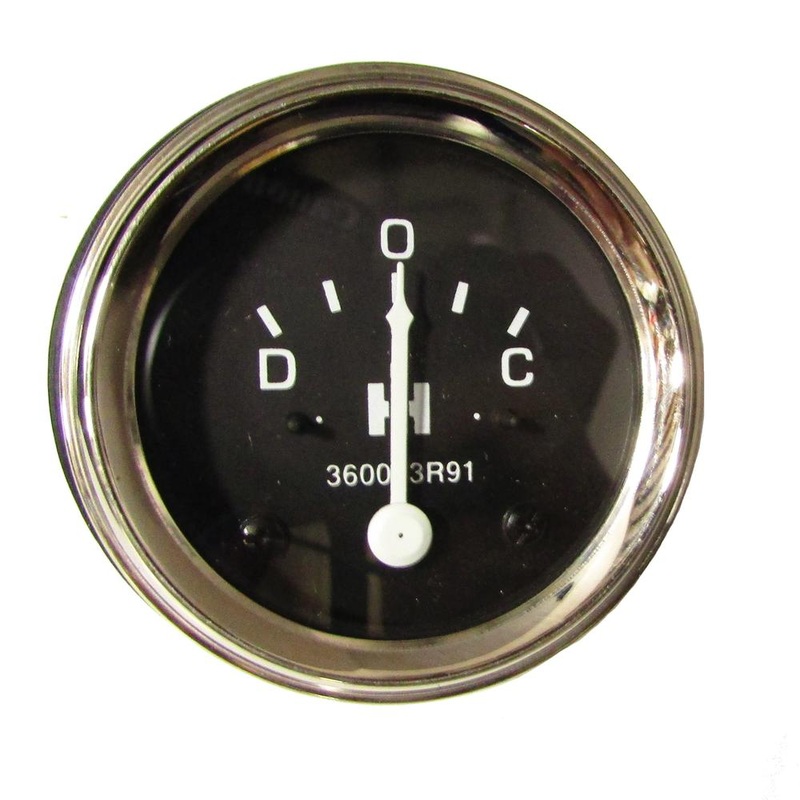 AMP GAUGE OEM STYLE FOR MCCORMICK DEERING SUPER WD-9 W-4 W-6 W-6-TA W-9 WD-6