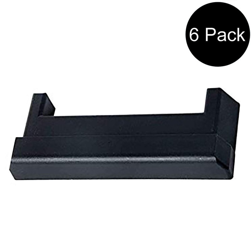 (6) Horizontal E-Track End Cap For Enclosed Trailer Cargo Van Truck Fat Bed