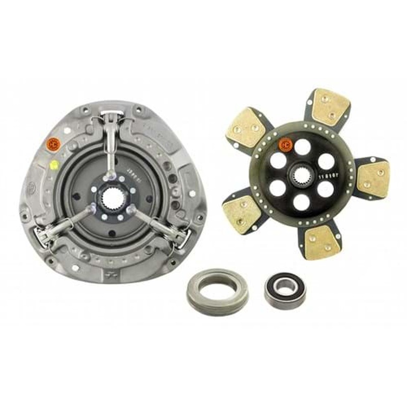 M3701003 KIT1 12" Dual Stage Clutch Kit, w/ Bearings -Reman Fits Massey Ferguson